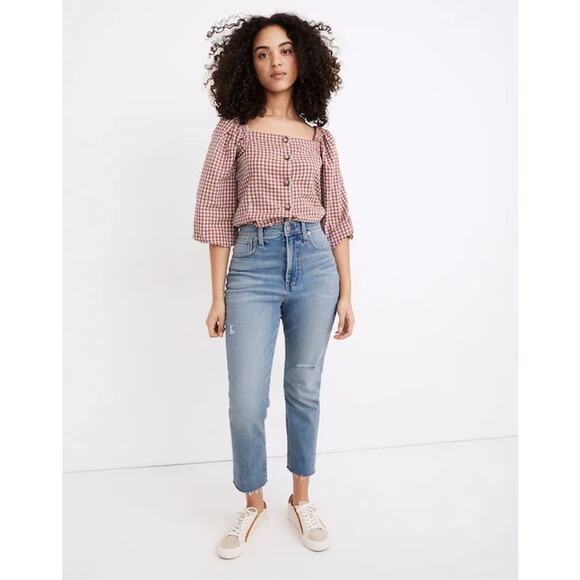 Madewell Petite Curvy Perfect Vintage Jean Coffey Wash MC591 Women’s 26P - Picture 1 of 16